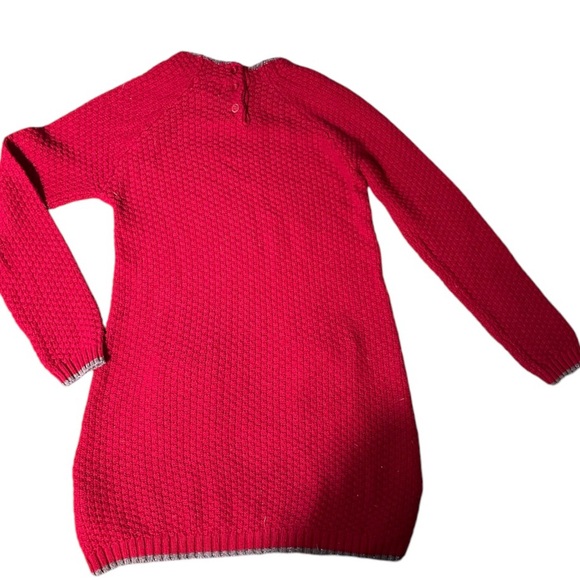 Heirloom by Polly Flinders Girls Sweater Dress - Sz. 6X. Darling Holiday Dress - Picture 8 of 9